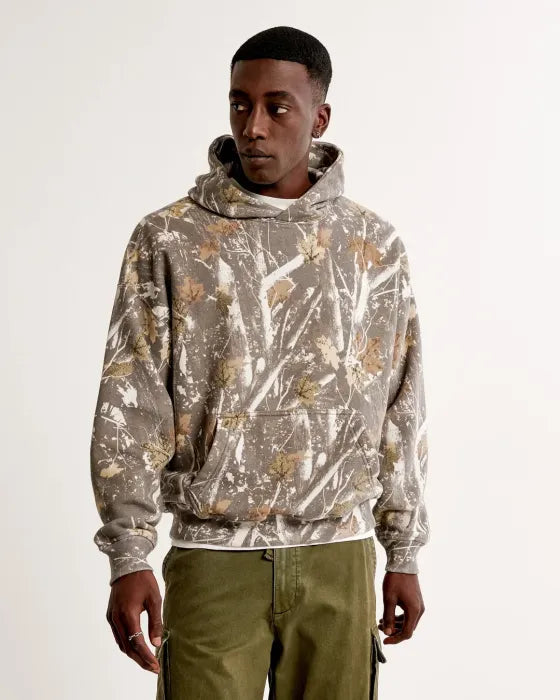 Viral Essential Camo Hoodie