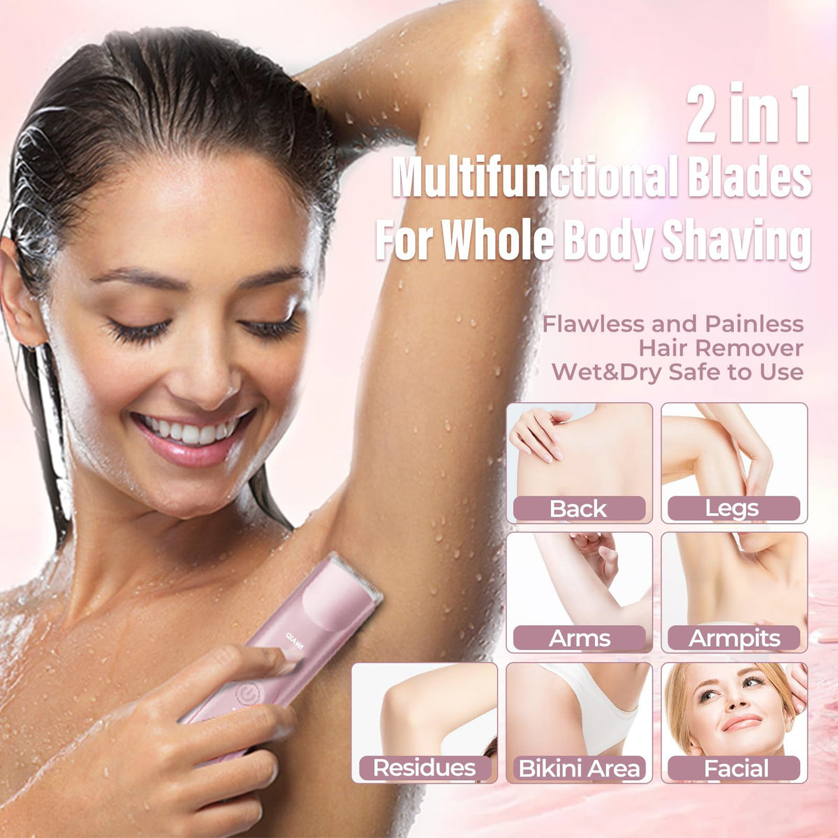 BareBliss™ – Dual Head Precision Trimmer