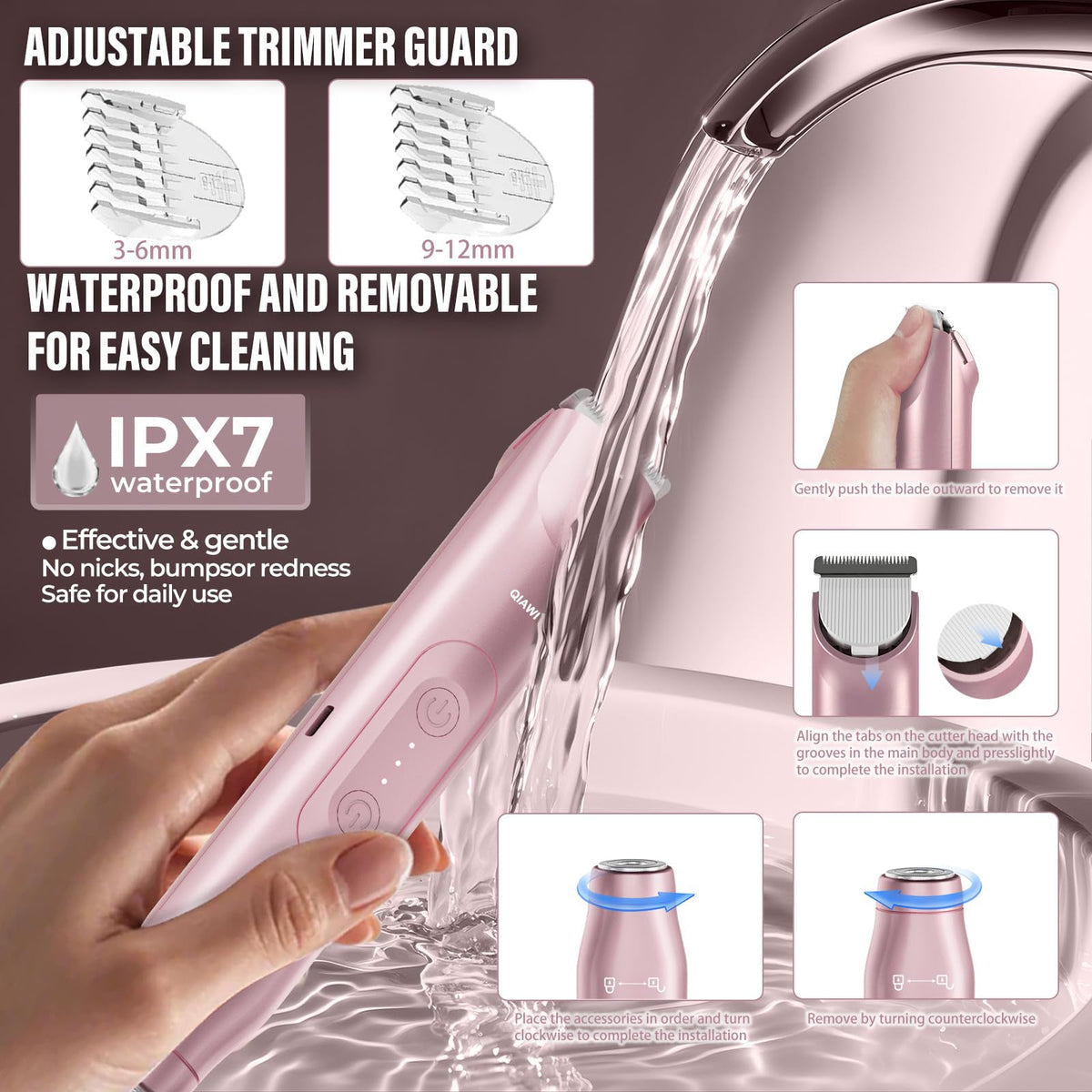BareBliss™ – Dual Head Precision Trimmer