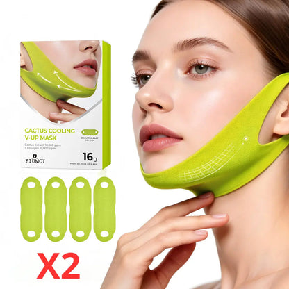 SnapLine Cactus Cooling V-Line Compression Mask