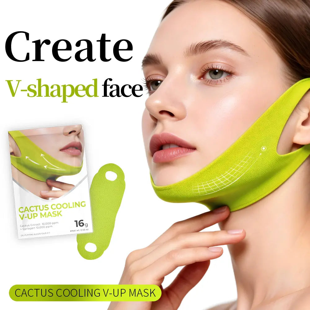 SnapLine Cactus Cooling V-Line Compression Mask