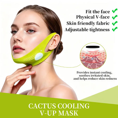 SnapLine Cactus Cooling V-Line Compression Mask