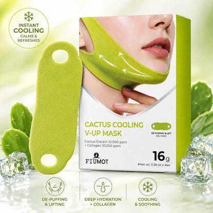 SnapLine Cactus Cooling V-Line Compression Mask