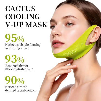 SnapLine Cactus Cooling V-Line Compression Mask